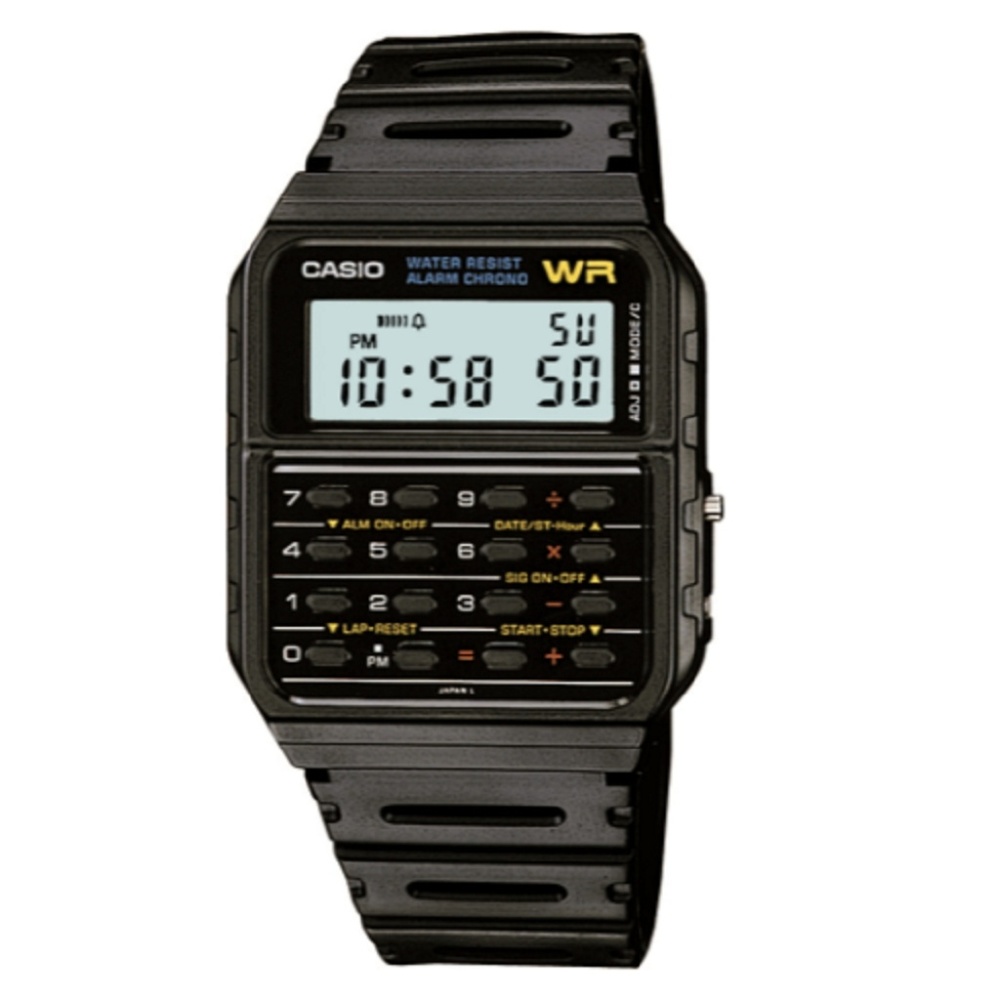 Casio calculator and calendar watch